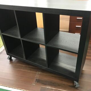 【愛品館八千代店】無印良品　オープンシェルフ　大型キャスター付　...