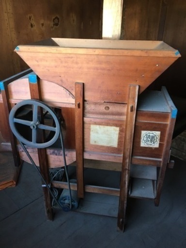 とうみ(唐箕)  農機具　モータ駆動式　実使用可能
