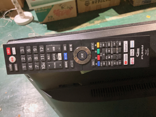 FUNAI 液晶カラーテレビ 43インチ 2019年製 3万円！