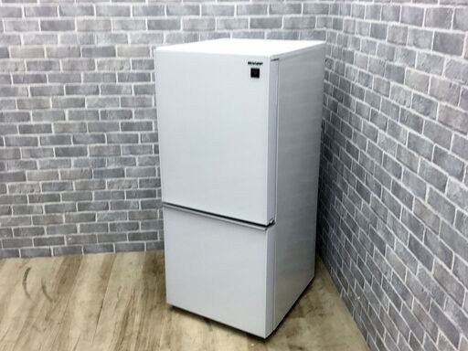 【ハッピー西葛西店】2ドア　137L　冷蔵庫　【どっちもドア】　シャープ　2019年式　ID:61429