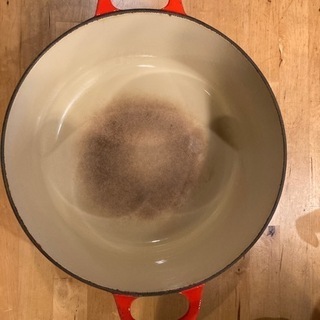 ル・クルーゼ鍋　終了の画像