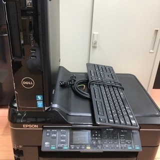 デスクトップパソコン&プリンターセットの画像