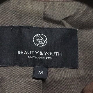 BEAUTY & YOUTH　ユナイテッドアローズ　レザージャケット　羊革　Mの画像