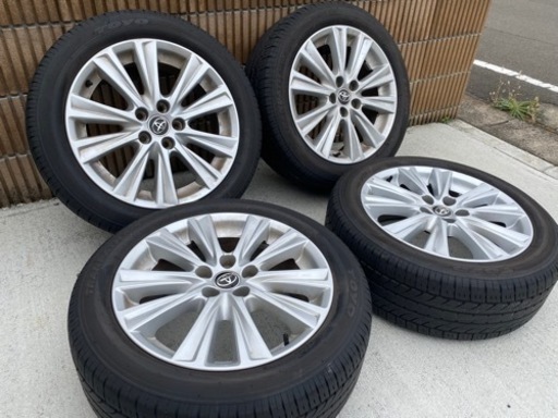 235/50R18 2019年トヨタ純正 アルファード ハイブリッド ヴェルファイア30系純正 流用