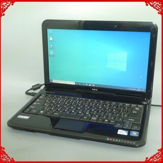 即使用可 黒色 ノートパソコン 中古良品 13.3型ワイド NEC LaVie PC-LM370BS6B Celeron 4GB 無線 Wi-Fi Windows10 Office 初心者向け 