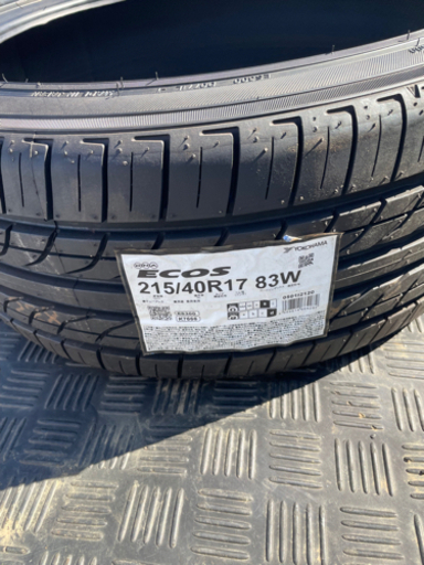 新品　１本　ヨコハマタイヤ　215/40R17