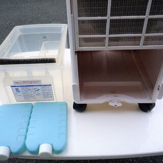 ☆ユアサ YUASA YAC-723KRI 水風扇 冷風扇◆マイナスイオン発生装置付の画像