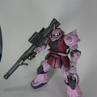 HG シャア専用ザクⅡ 塗装完成品