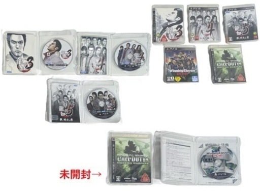 PlayStation3本体（500GB）･コントローラー×2･ソフト×5