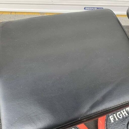 状態良好 ファイティングロード/FIGHTING ROAD キング of ベンチ＋ラバプレート90Kg+バーベルシャフト 1本+Wバー
