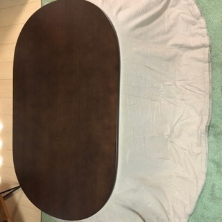 無印良品 こたつ 楕円形 コタツの画像
