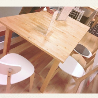 ベストセラー IKEA✩.*˚伸縮式ダイニングテーブル 椅子4脚 ダイニングテーブル