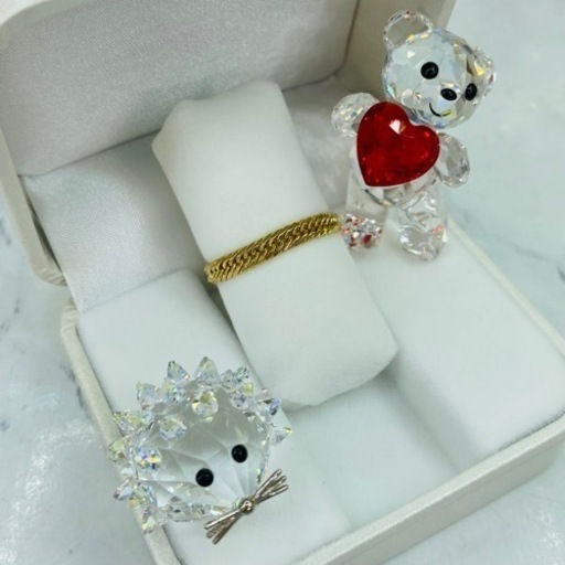 【中古品】8面トリプル 喜平リング 25号 2.7g［56］