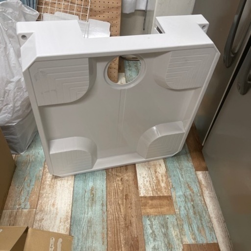 【値下げしました！】洗濯機台　かさ上げ・防水パン