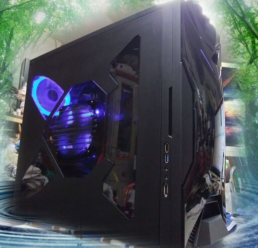 (完売御礼)くまねず《姫路》人気のNZXTタワー超高速SSD512GB☆満足のi7-4790☆GAME PC