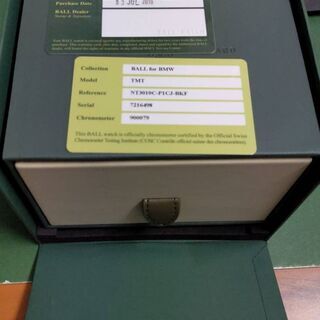 新品　世界限定1000本 BALL for BMW TMT 即購入NGの画像