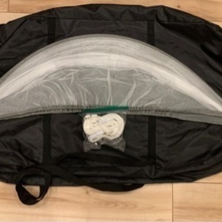 【美品】値下！ベビーベッド｜軽量頑丈・組立簡単・高さ調整6段階の画像