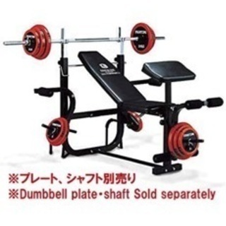 ベンチプレス　ダンベルセット