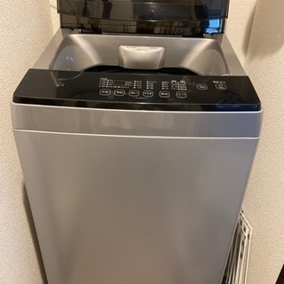 値下げしました！近々処分します1回のみ使用アイリスオーヤマ全自動洗濯機6kg