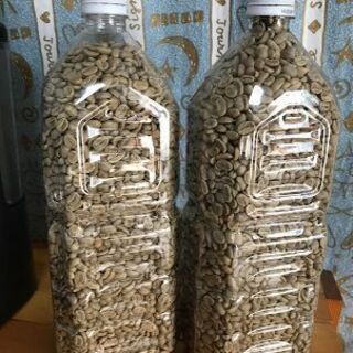 コーヒー　生豆　1.4キロ入り。残１本です。