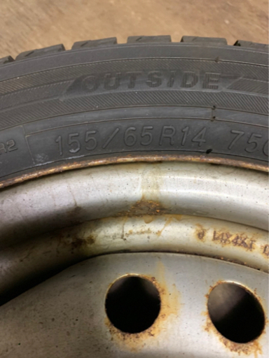 155/65R13 4本　スタッドレス　冬タイヤ　ヨコハマ　アイスガード　札幌