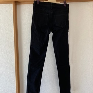 【差し上げます】黒 ジーンズの画像