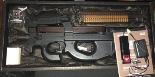 P90 東京マルイ 電動エアーソフトガン バッテリーセット