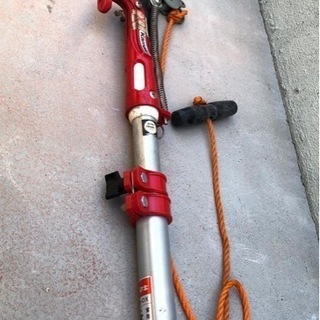 値下！岸本農工具（カマキ） 1000-DX 3段高枝切鋏　シルバーポール 3.0mの画像