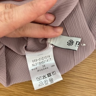 【差し上げます】ナノユニバース カットソーの画像