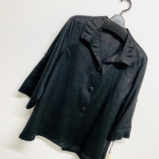変形オーバーサイズ tシャツ　アウター　トップス　春夏　黒　無地...