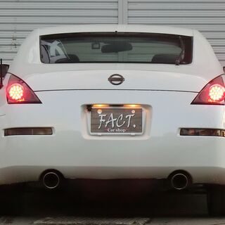 日産　フェアレディＺ　AT　バンパーエアロ　新品エアスペンション　ナビ　フロントモニター　バックカメラの画像