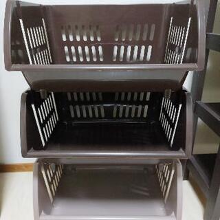 収納用具、3個