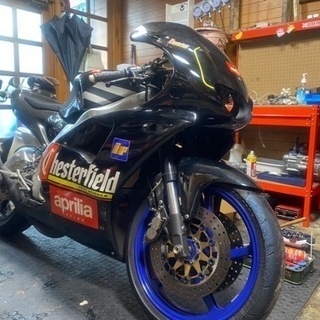 ストックパーツ大量！　Aprilia rs250 書類もあります