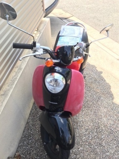 実働　ホンダ　クレア　スクーピー赤黒　原付