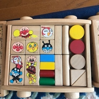 アンパンマン　積み木の画像
