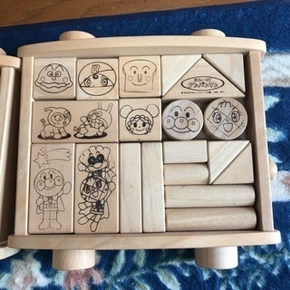 アンパンマン　積み木の画像