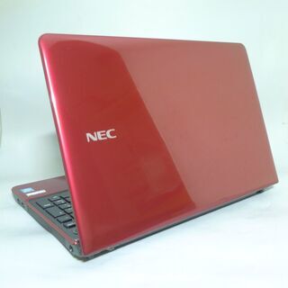新品SSD レッド ノートパソコン NEC PC-LS150RSR 中古美品 15.6型 第3