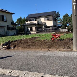 ３５㎡掘削（手伝いではなく、ご依頼）