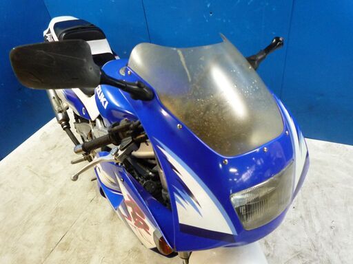 SUZUKI RG125ガンマ 白/青 格安提供車 格安配送キャンペーン 期間限定 諸経費０円 クランキング確認済み 即納車有り 横浜 都筑 宮前 P-Yard