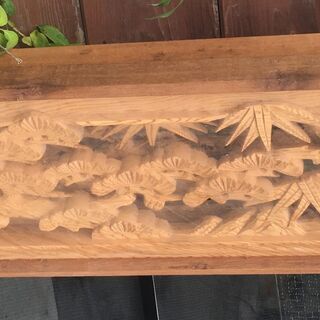 代理出品　欄間１尺×６尺　かー８　の画像