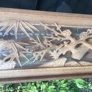 代理出品　欄間１尺×６尺　かー８　の画像