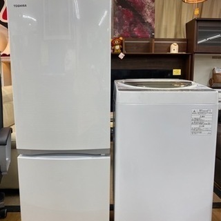 I379 超大特価！一人暮らし応援！！TOSHIBA 冷蔵庫153L洗濯機6.0kセット