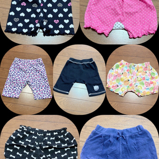 ベビー、キッズ  ボトムス80サイズ 7点セット