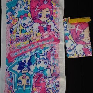 ハートキャッチプリキュア　ランチボックス　弁当箱　タオル　レジャーシートの画像