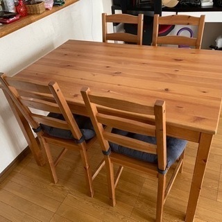 【決まりました】IKEA ダイニングセット