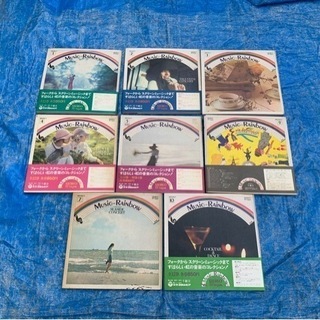 MUSICーRAINDOW、LPレコード9枚セットの画像