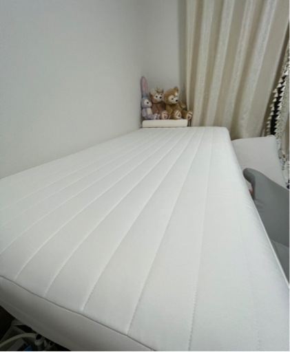 高密度ポケットコイル　マットレスベッド　シングル
