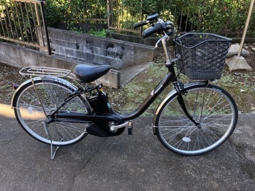 Panasonic電動アシスト自転車/チェーン&空気入れ付き