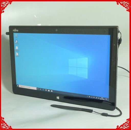 超高速SSD タブレット ノートパソコン Windows10 中古良品 フルHD 12.5型 富士通 Q704/H 第4世代Core i5 4GB 無線 Bluetooth Office