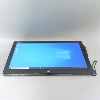 超高速SSD タブレット ノートパソコン Windows10 中古良品 フルHD 12.5型 富士通 Q704/H 第4世代Core i5 4GB 無線 Bluetooth Officeの画像